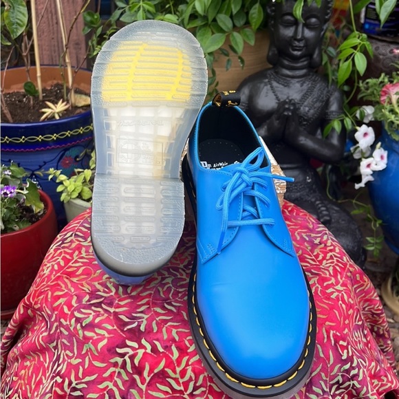 New Dr. Martens 1461 Blue Ice Translucent Sole Oxfords main image 9